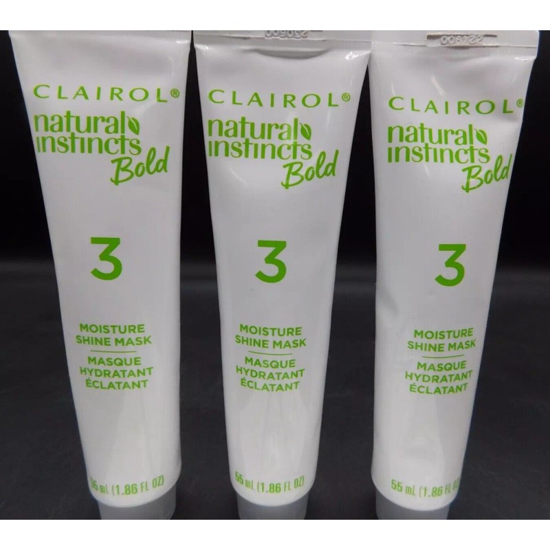 Clairol Lot of 6 Clairol Natural Instincts BOLD #3 Moisture