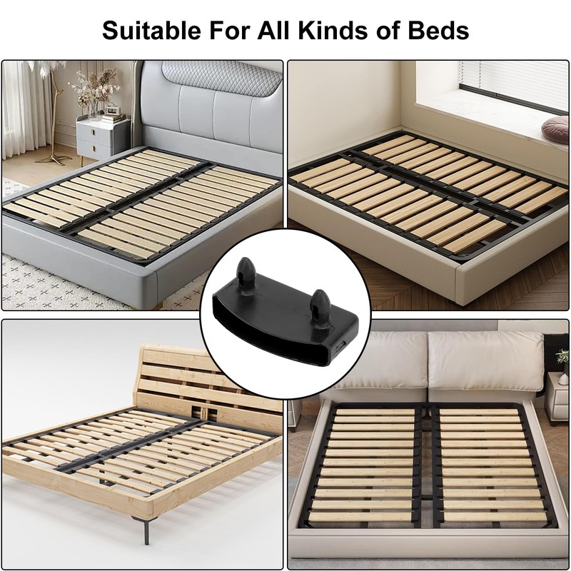 LICQIC 12 Pcs Bed Slat Caps, Bed Slats Holders, bed