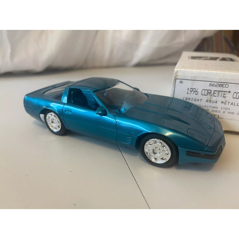 1996 Corvette Dealership Promo Car Bright Blue Metallic Coupe