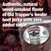 Old Trapper Zero Sugar Beef Jerky, Eight-Ounce Individual Package, Natural
