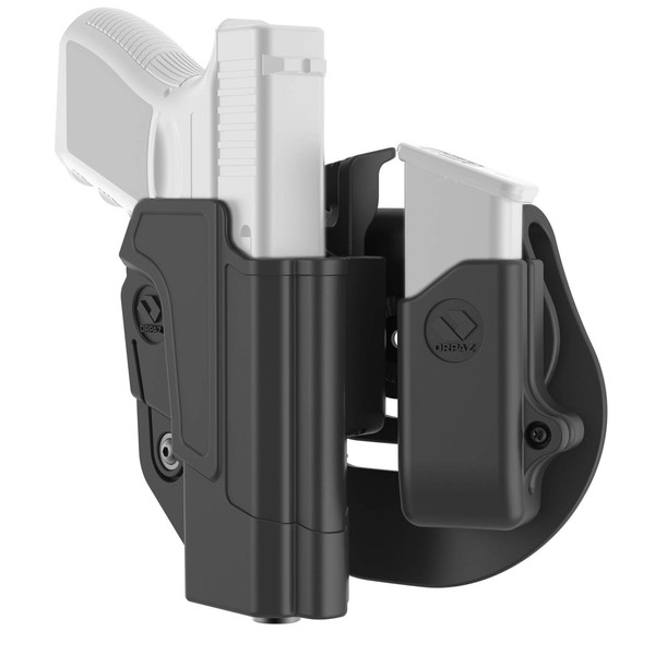 Orpaz P320 Holster Compatible with Sig P320 Holster, Modular OWB Holster (Level II Retention, with Sig Sauer P320 Holster)