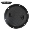 Boat Deck Plate, 6 Inch Waterproof Non-Slip Round Durable Boat