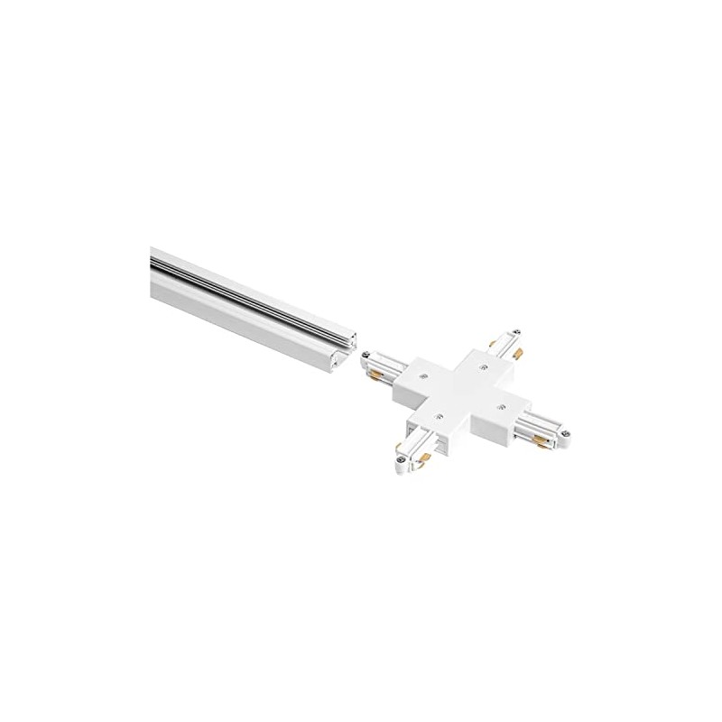 LEDVANCE TRACKLIGHT Optional White Cross Connector for Connecting Four Track