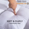 ANALIN Mattress Pad Twin Size - Breathable Comfort Mattress Cover,