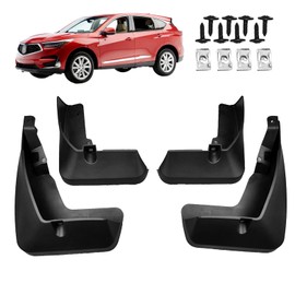 ASUXCV Mud Guards Flaps Splash Fit for Acura RDX 2019-2024 Accessories - Front and Rear Splash Guards No Drilling Mud Guards Accessories