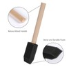 Mister Rui Poly Foam Paint Brushes, 12 Pack, 1 Inch