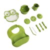Baby Led Weaning Supplies Owl Shape Teether Safety Strong Suction