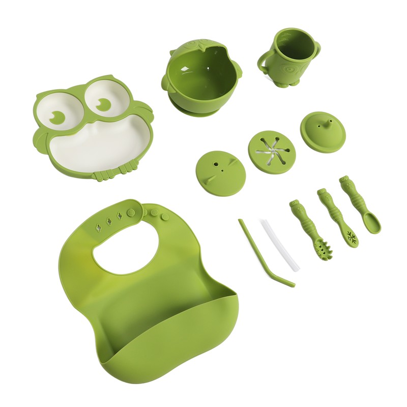 Baby Led Weaning Supplies Owl Shape Teether Safety Strong Suction