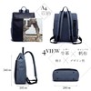 Gusio Leather 180927 Women's High Quality Cowhide Leather x Canvas