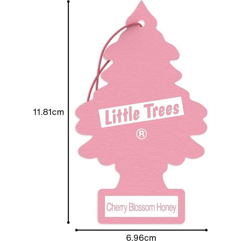 LITTLE TREES Car Air Freshener | Hanging Paper Tree for
