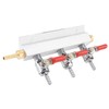 3 Way CO2 Gas Distribution Manifold Beer Dispensing Barrel Dispenser