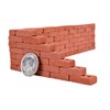 Acacia Grove Real Mini Red Bricks, 1/12 Scale (300 Pack)