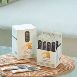 Cheongchun Farm 청춘농장 정직한 배도라지청 스틱 2박스 60포 Cheongchun Farm Honest Bellflower Syrup Stick 2 Boxes 60 Packs