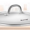 Duxtop Cookware Glass Replacement Lid (Interior Diameter: 9-3/8inch, Exterior Diameter: