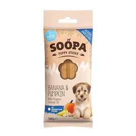 Soopa Banana & Pumpkin PUPPY Dental Sticks