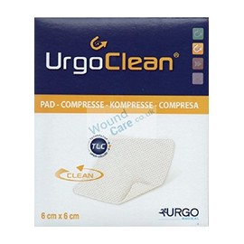 UrgoClean Square Dressing, 6 x 6 cm