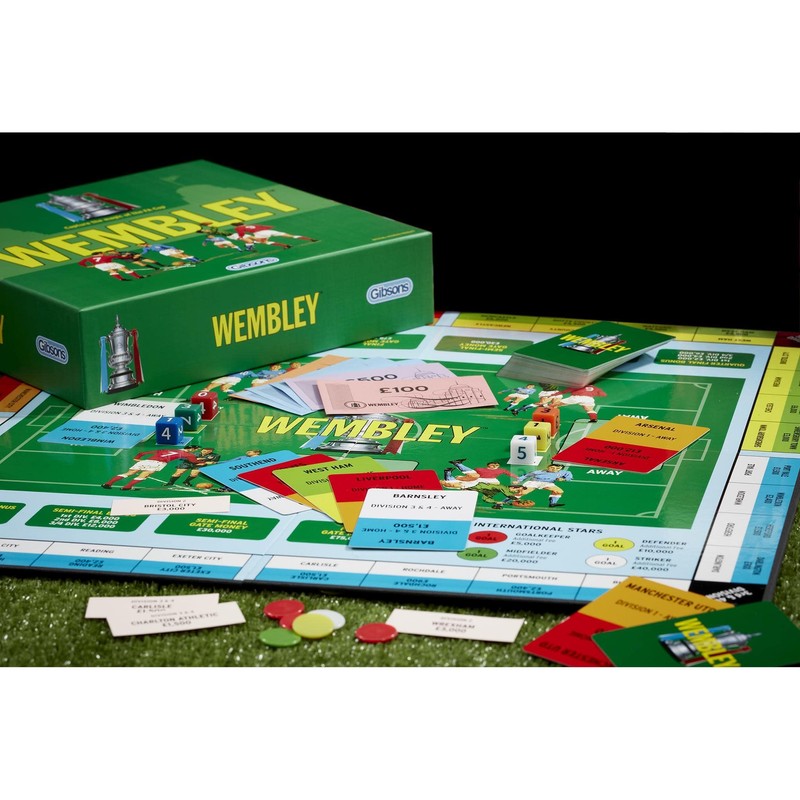 Wembley Board Game | Retro Design | Family Game |