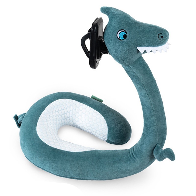 U Shaped Pillow Phone Holder 360 Degree Rotation Cute Animal
