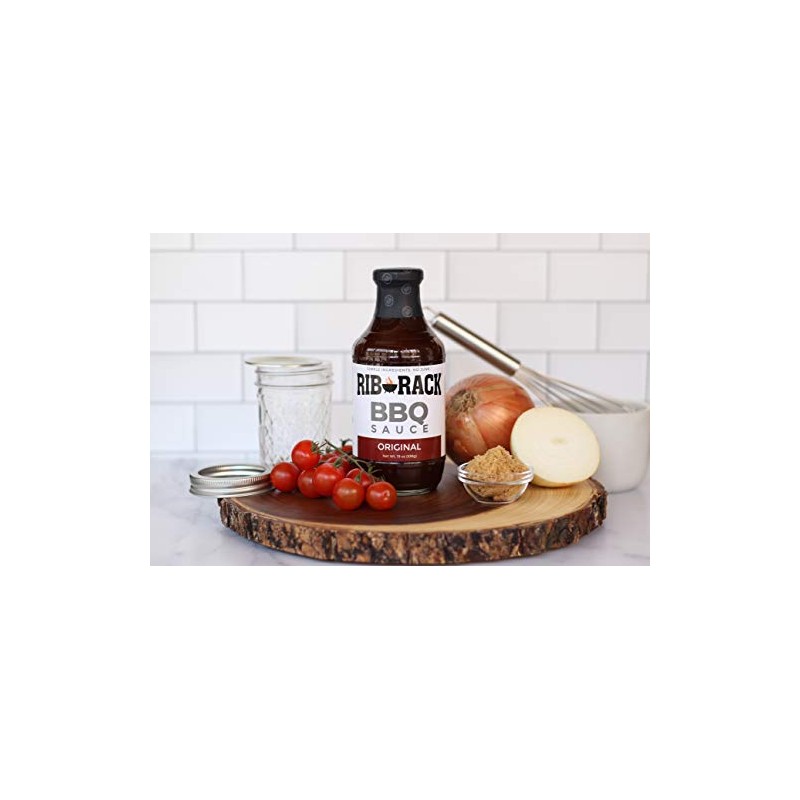 Rib Rack BBQ Sauce, Original - 2 Count (Packaging May