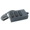 Vivanco SCART Splitter 3-Way/SCART Male to 3x SCART Female 0.2