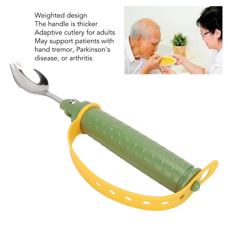 Eating Aids Spoon Multipurpose BPA Free Easy Grip Shake Proof