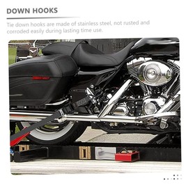 Tofficu 10pcs Stainless Steel Tie down Anchor Hooks Car Trailer Tie Downs for Truck Bed Heavy Duty