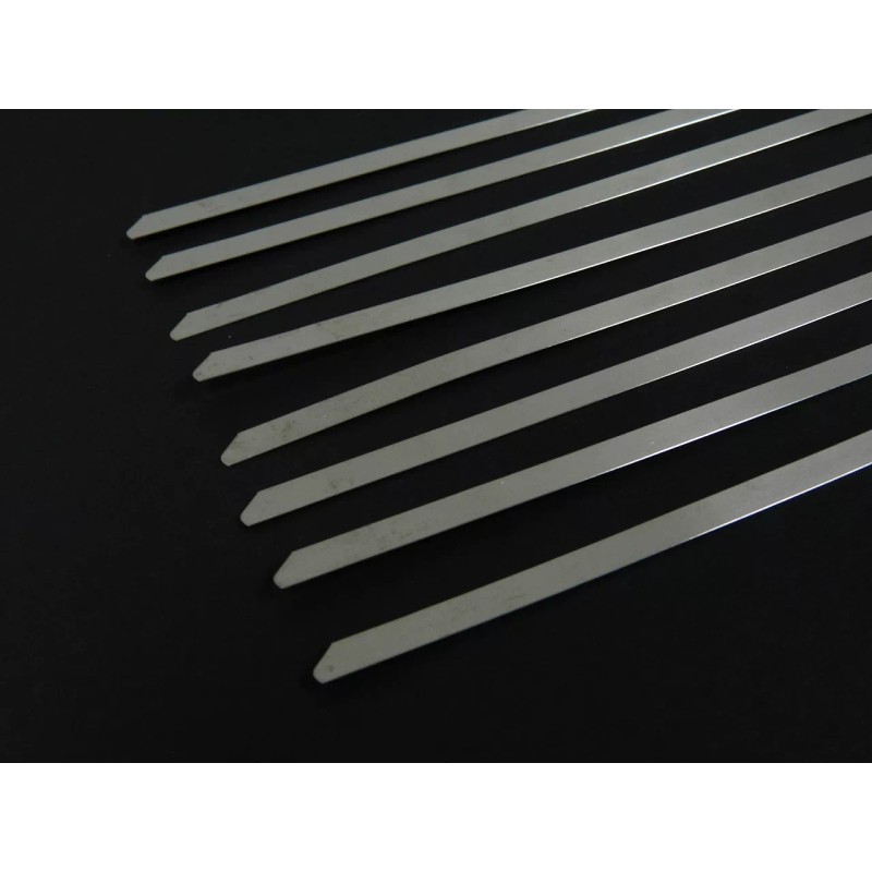 Unbranded X6 UNIVERSAL 8" STAINLESS STEEL ZIP TIE CABLE FOR