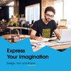 PPD 10 x A5 Inkjet Premium Transfer Paper for Dark
