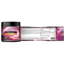 Mega Fischöl 1000 mg pro Kapsel - 240 Softgels - 8-Monats-Vorrat - für Herz, Gehirn und Vision Gesundheit - Premium Omega-3 Ergänzung von Apollo's Hegemony