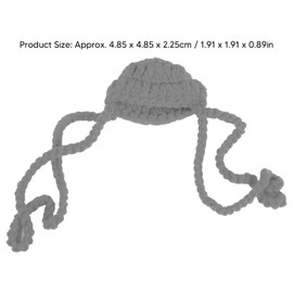 Nose Protection, Thread, Nose Warmer, Nose Protection, Nose Warmer, Breathable, Comfortable, Nose Protection for Instrument Games, Dust, Anti-Pollen (Grey)