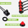 EPLZON EPLZON KP-107 Waterproof Push Button Switch 12V ON/Off SPST