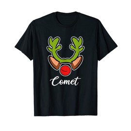Comet Reindeer Christmas Costume Ugly Christmas Sweater T-Shirt