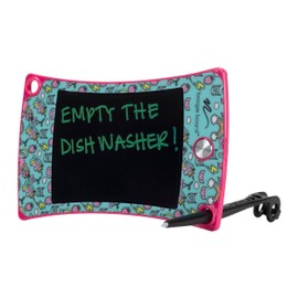 Boogie Board Jot Pocket Writing Tablet – Doodle Board Kids Travel Essentials LCD Screen Instant Erase Stylus Pen Kickstand Drawing Pad Girls Boys Educational Toy Birthday Gift Unicorn Design