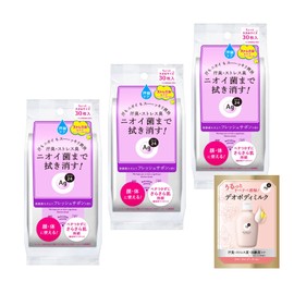 AGY 24 Clear Shower Sheet n (Fresh Sabon), 30 Sheets x 3 Pieces Set + Bonus