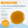 True+Real Therapeutic Tar Gel Anti-Dandruff Shampoo 1% Coal Tar, 6