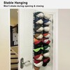 ETOWIFA Hat Organizer Rack for Baseball Caps [Up to 32]