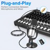 JOLGOO 1/4 TRS Right Angle to XLR Female Audio Cable,
