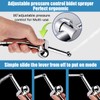 Hand Held Bidet sprayer for Toilet Showerhead Cleaning Kit Bathroom