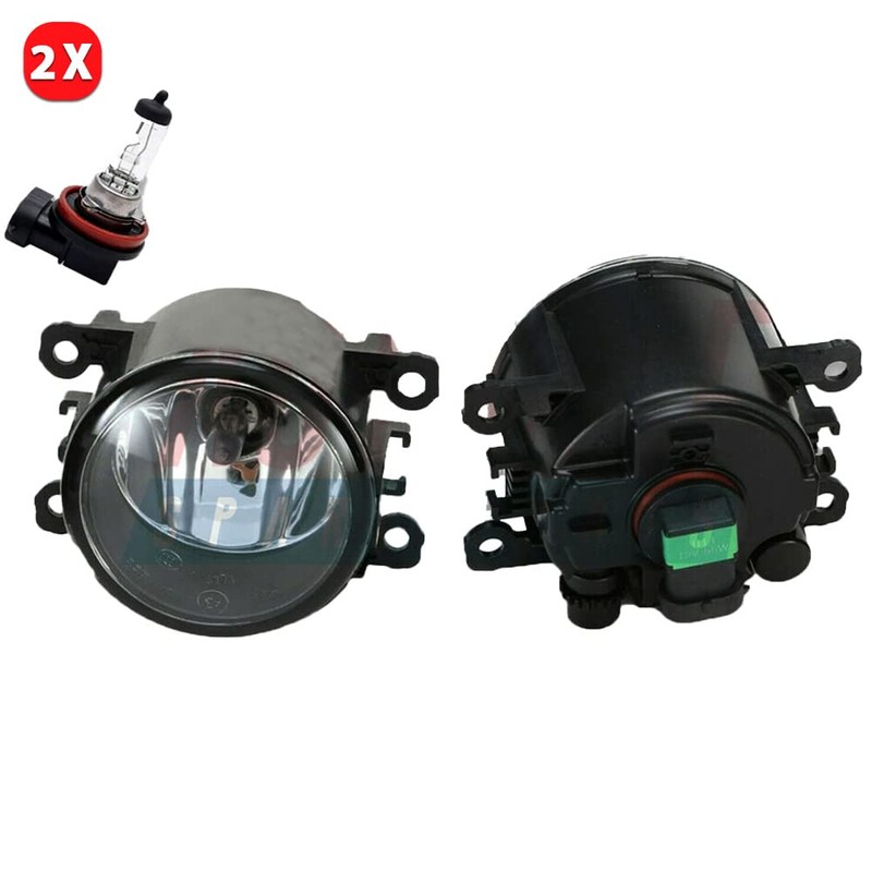 AUTORCE 2 PCS Front Bumper Fog Light Lamp For RENAULT