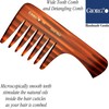 Giorgio G59 Large Coarse Hair Detangling Comb, Wide Teeth for