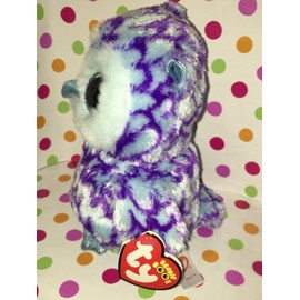 6`` Ty Beanie Boo Oscar the Owl ,#G14E6GE4R-GE 4-TEW6W297225