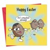 Twizler Funny Easter Card with Smashed Egg – Funny Easter