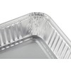 Broilmann Small 7-1/2''x5'' Aluminum Drip Pans, Grill Trays Replacement for