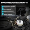DURATECH 2L Manual Brake Bleeder Kit with 3 Master Cylinder