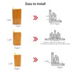 YEYIT 8 Pcs Cabinet Hinges with Srews and Srewdriver,90 Degree