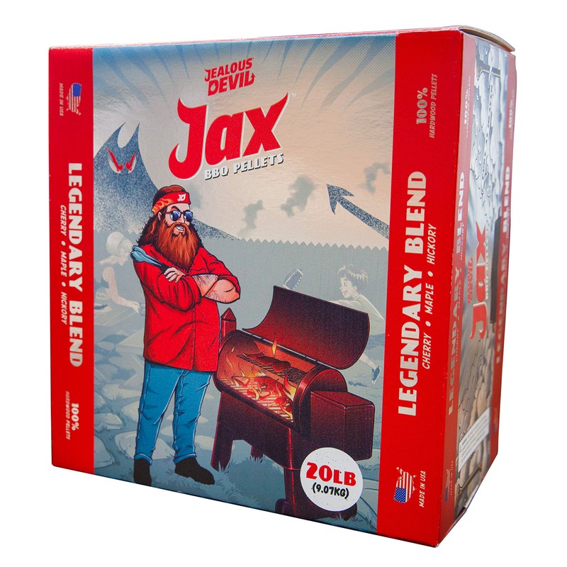 Jealous Devil Jax Legendary Blend BBQ Pellets 2 Pack -