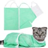 HASTHIP® Bolsa de Baño para Gatos Ajustable,Antimordida y Antiarañazos,Malla Transpirable
