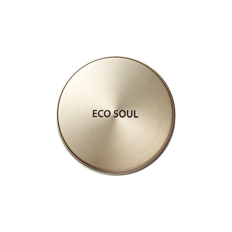 The Saem Eco Soul Luxury Gold Pact 9g 21 Light