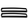 Car Front Grille Trim Bright Black UV Protection Coating Replacement