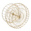 2 Tier Fruit Basket Iron Round Golden Nordic Household Snack